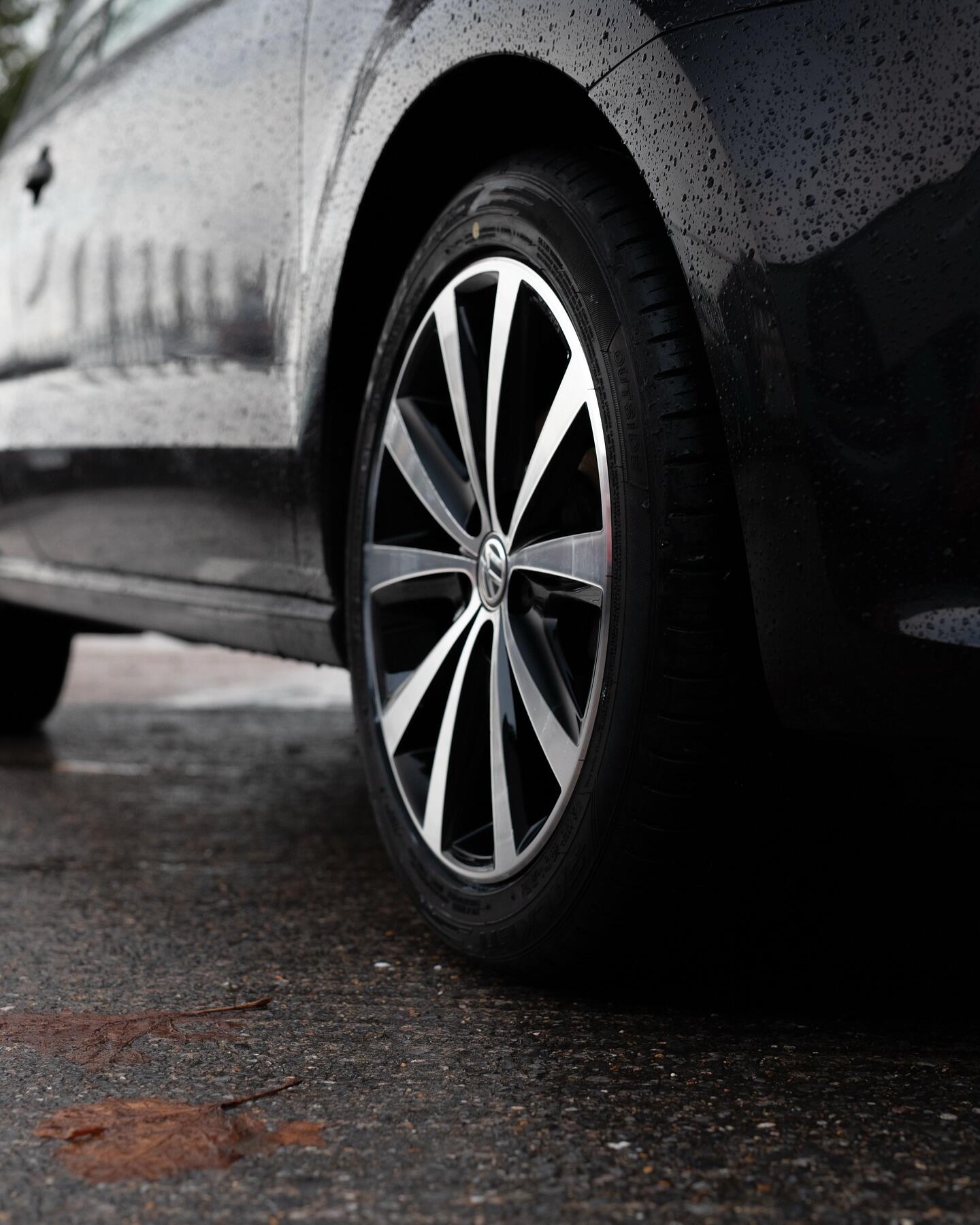 VW Polo wheel detail showing refurbishment quality