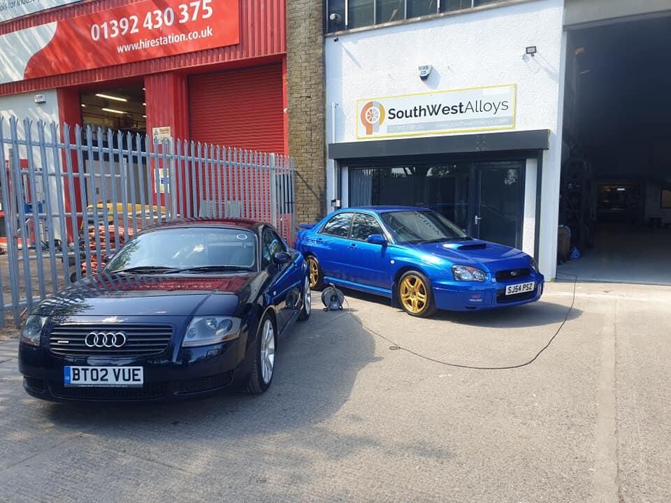 South West Alloys workshop exterior in Marsh Barton Exeter